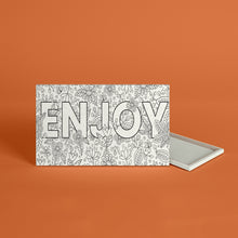 Coloring Canvas Frame - Enjoy