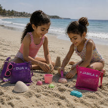 Kids Beach Bag Pink - شنطة بحر اطفال بينك