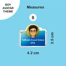 School Labels Mini Package_ Avatar Boy