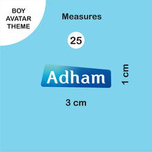 School Labels Mini Package_ Avatar Boy