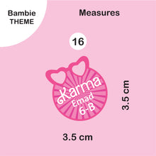 School Labels Package_ Bambie