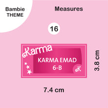 School Labels Package_ Bambie