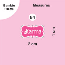 School Labels Package_ Bambie