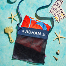 Boys Beach Bag Dark Blue - شنطة بحر اولادي كحلي