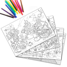 Coloring Sheets set - مجموعة أوراق التلوين