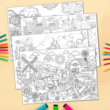 Coloring Sheets set - مجموعة أوراق التلوين