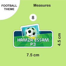 School Labels Mini Package_ Football