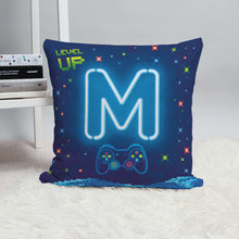 Gamer Personalized Letters Cushion Cover - Inspiring Kids - غطاء خدادية الأحرف جيمر