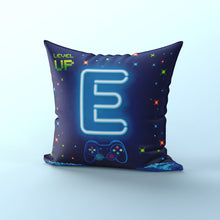 Gamer Personalized Letters Cushion Cover - Inspiring Kids - غطاء خدادية الأحرف جيمر