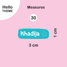 School Labels Package_ Hello