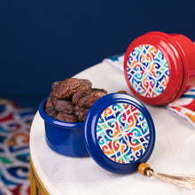 Pack of Metal Tins Layal  مجموعة من علب معدن ليال