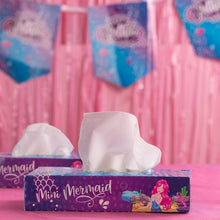 Birthday Tissues Box Mermaid theme - عبوة مناديل تصميم ميرميد