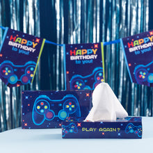 Birthday Tissues Box Gamer theme - عبوة مناديل تصميم جيمر