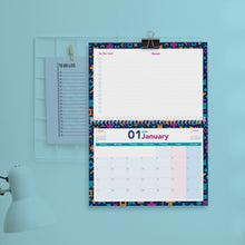 Monthly desk planner Mosaic - مخطط مكتب شهري موزايك