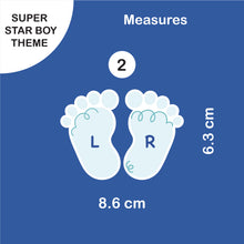 School Labels Package_ Super Star Boy