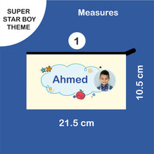 School Labels Package_ Super Star Boy