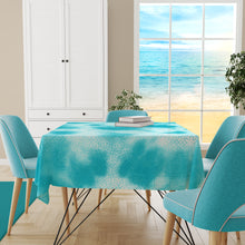 Tablecloth Square Tie Dye Sea ( Summer ) - (مفرش طاولة مربع تاي داي سي (صيفي