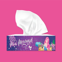 Birthday Tissues Box Mermaid theme - عبوة مناديل تصميم ميرميد