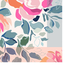 Tablecloth Square Roses ( Summer ) - (مفرش طاولة مربع ورود (صيفي