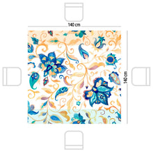 ⁨Tablecloth Square ( Summer ) Indian - مفرش طاولة مربع ( صيفي ) هندي